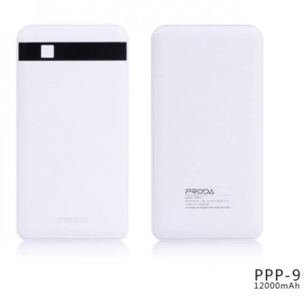 پاوربانک 12000 میلی آمپر پرودا ریمکس مدل Gentelman