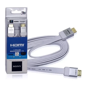 کابل فلت HDMI نسخه 1.4 مارک Sony به طول 2 متر