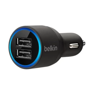 شارژر فندکی 2 پورت Belkin بلکین 2.1A
