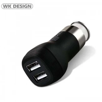 شارژر فندکی 2 پورت WK WP-C02 Triumph