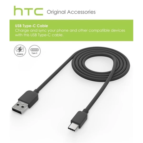 کابل اوریجینال تایپ سی اچ تی سی HTC Type-C Original Cable