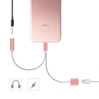 کابل تبدیل انتقال صدا Aux و میکرو یو اس بی به لایتنینگ آیفون Go-Des