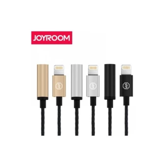 کابل تبدیل انتقال صدا Aux به لایتینگ آیفون مارک Joyroom مدل S606