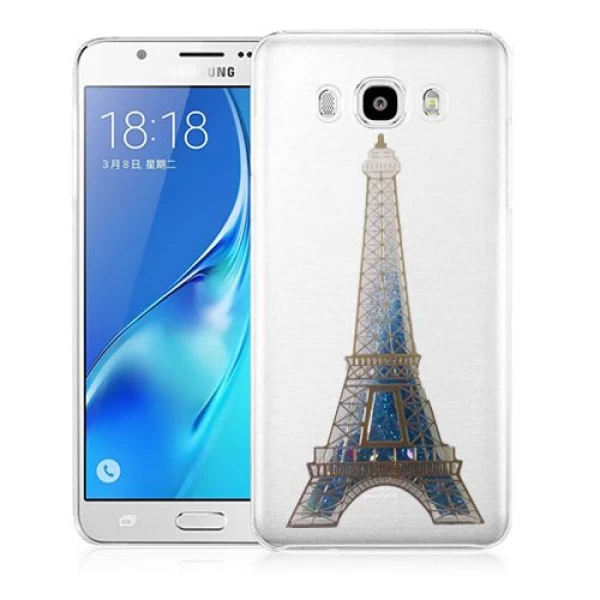 کاور آکواریومی طرح پاریس مناسب برای Samsung Galaxy J7 2016