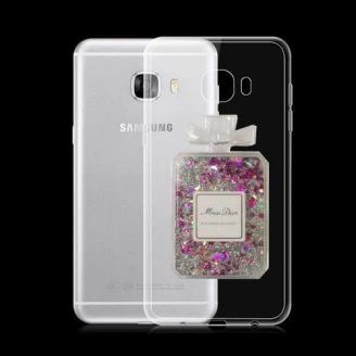 کاور آکواریومی طرح ادکلن مناسب برای Samsung Galaxy C7