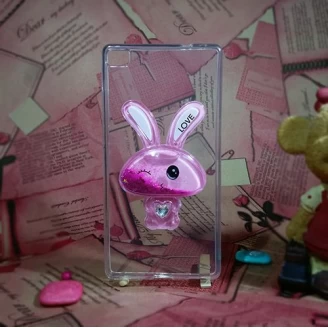 کاور آکواریومی طرح خرگوشی مناسب برای Huawei Ascend P8 Lite