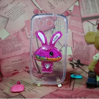 کاور آکواریومی طرح خرگوشی مناسب برای Samsung Galaxy S3