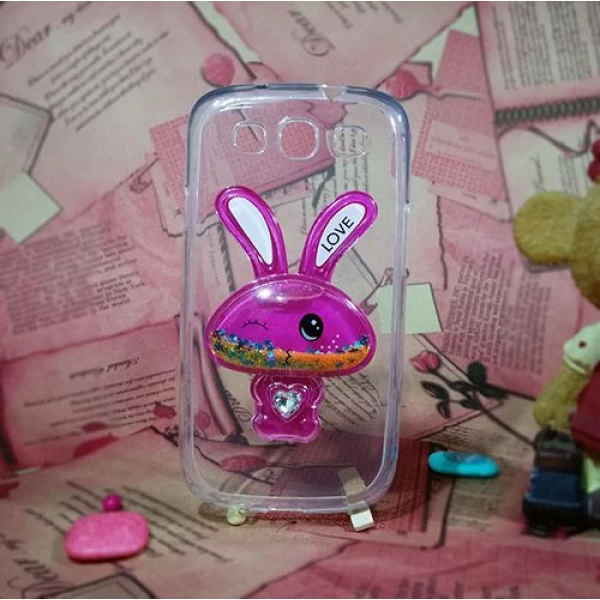 کاور آکواریومی طرح خرگوشی مناسب برای Samsung Galaxy S3