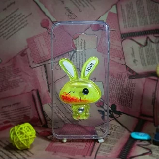 کاور آکواریومی طرح خرگوشی مناسب برای Samsung Galaxy S7 Edge