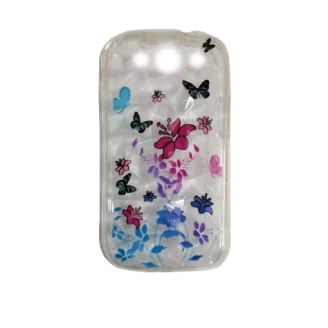 کاور ژله ای طرح دار بلوری مناسب برای Samsung Galaxy S3