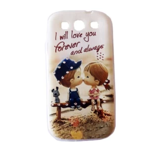 کاور ژله ای فانتزی نگین دار مناسب برای Samsung Galaxy S3