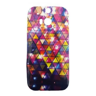 کاور ژله ای طرح دار مناسب برای HTC One M8
