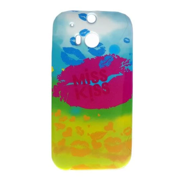 کاور ژله ای طرح دار مناسب برای HTC One M8