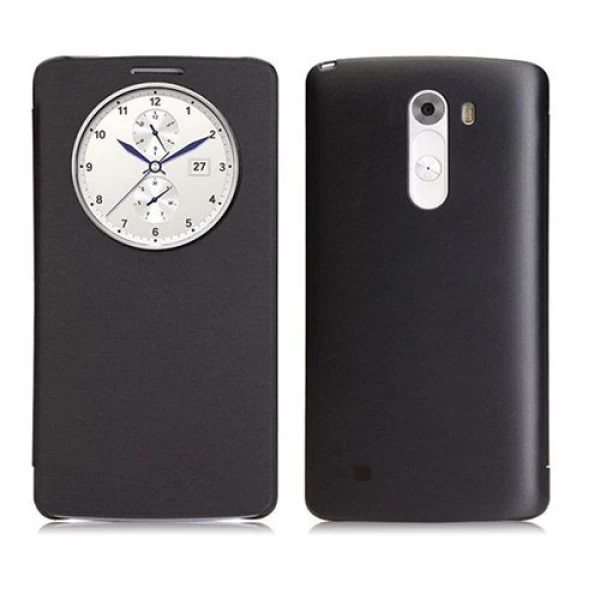 کیف کلاسوری هوشمند مدل Quick Cover مناسب LG X Screen