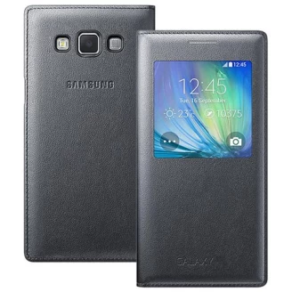 کیف کلاسوری چرمی هوشمند سامسونگ مدل S View مناسب On5