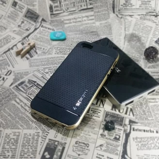 کاور اسپیگن سری Neo Hybrid Carbon مناسب Apple iPhone 5-5S