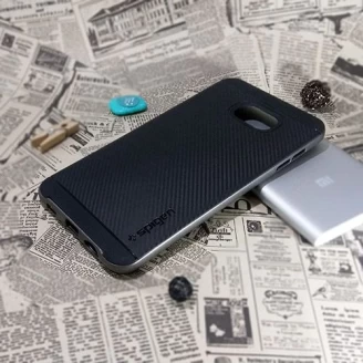 کاور اسپیگن سری Neo Hybrid Carbon مناسب Samsung Galaxy C7