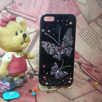 کاور فانتزی نگین دار YOUNICOU مناسب Apple iPhone 5-5s-SE