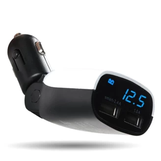 شارژر فندکی با 2 درگاه USB مارک Baseus CC-XS02