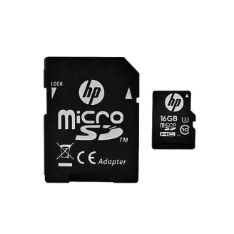 کارت حافظه میکرو اس دی 16 گیگابایت hp 600x UHS-l U3