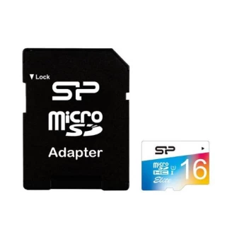 کارت حافظه میکرو اس دی 16 گیگابایت Silicon Power Color Elite UHC-I U1 85MBps