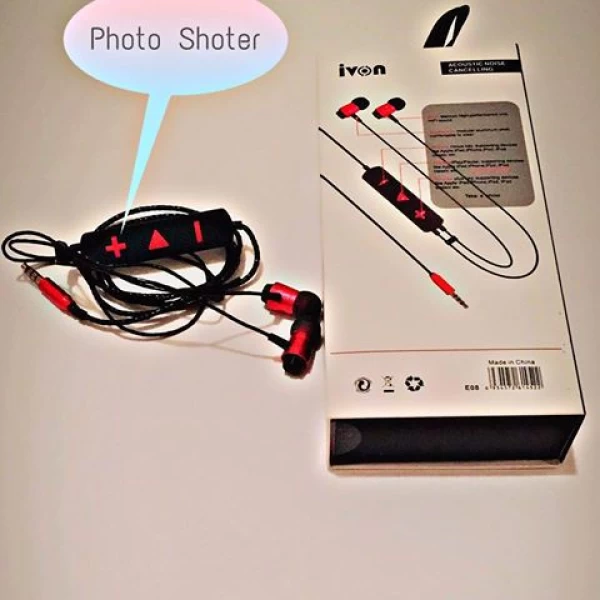 هندزفری تو گوشی iVon E08