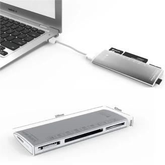 رم ریدر کارت خوان چند کاره Siyoteam SY-661