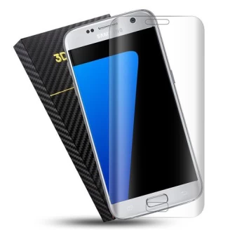 محافظ صفحه نمایش شیشه ای 3D و خمیده مارک V-Like مناسب S7 Edge