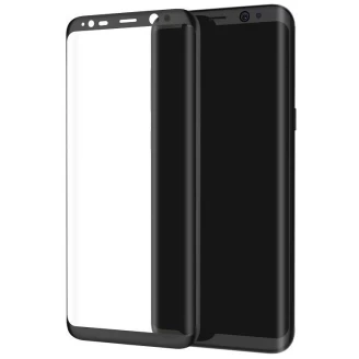 محافظ صفحه نمایش شیشه ای 3D و خمیده مارک V-Like مناسب Samsung S8