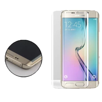 محافظ صفحه نمایش شیشه ای 3D و خمیده Samsung Galaxy S6 Edge