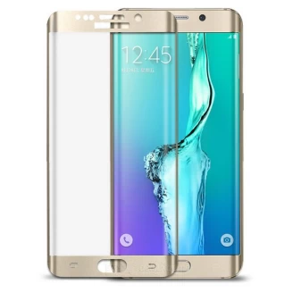 محافظ صفحه نمایش شیشه ای رنگی 3D و خمیده Samsung Galaxy S7 Edge