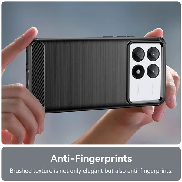 قاب فیبر کربنی شیائومی Xiaomi Poco X6 Pro Rugged Armor Fiber Carbon