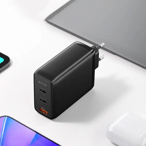 شارژر دیواری باوین Bavin PC917Y GaN توان 100 وات 