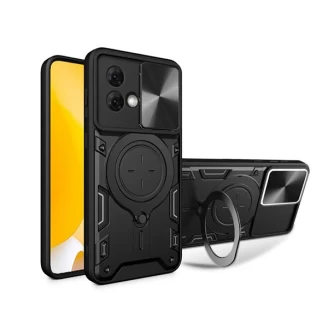 قاب ضد ضربه مگنتی Motorola Moto G84 Magnetic Support Case دارای محافظ دوربین