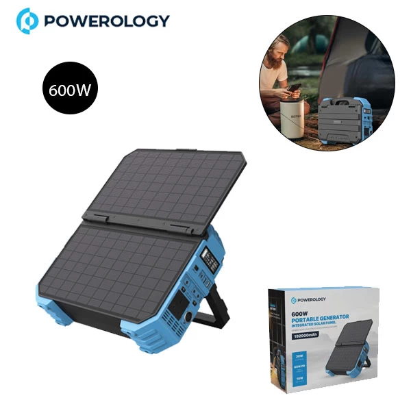 پاوربانک خورشیدی 192000 پاورولوژی Powerology Power Generator PPBCHA30 توان 600 وات