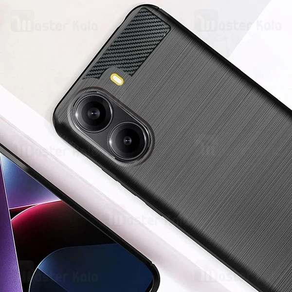 قاب فیبر کربنی شیائومی Xiaomi Redmi Turbo 4 / Poco X7 Pro 5G Rugged Armor Fiber Carbon