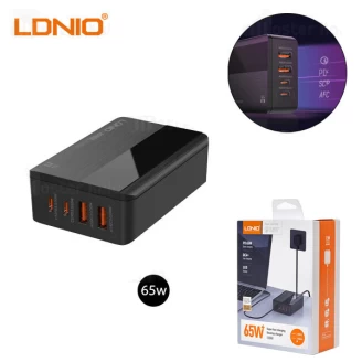 هاب شارژر 4 پورت الدینیو LDNIO A4808Q توان 65 وات