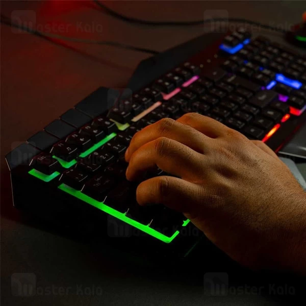 کیبورد سیمی گیمینگ پرودو Porodo PDX212