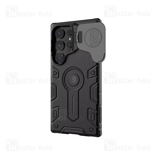 قاب محافظ سامسونگ Samsung Galaxy S24 Ultra Nillkin CamShield Armor Prop Case دارای محافظ دوربین