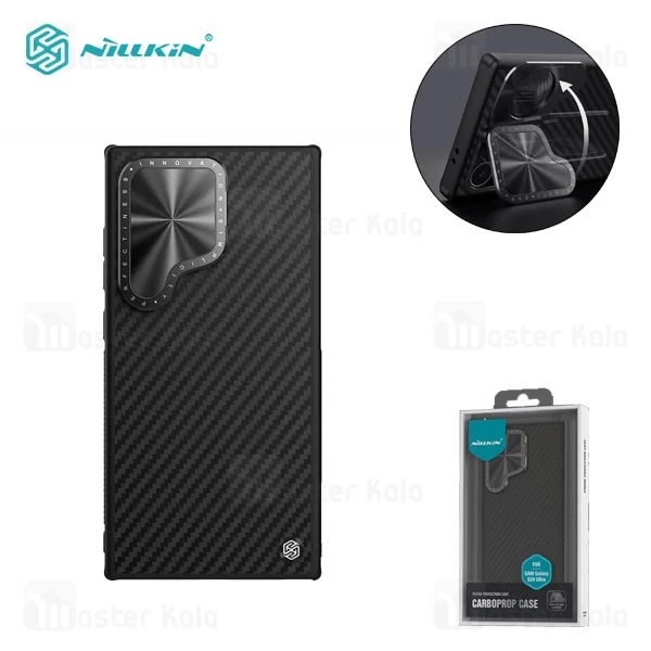 قاب محافظ سامسونگ Samsung Galaxy S24 Ultra Nillkin CarboProp Case دارای محافظ دوربین