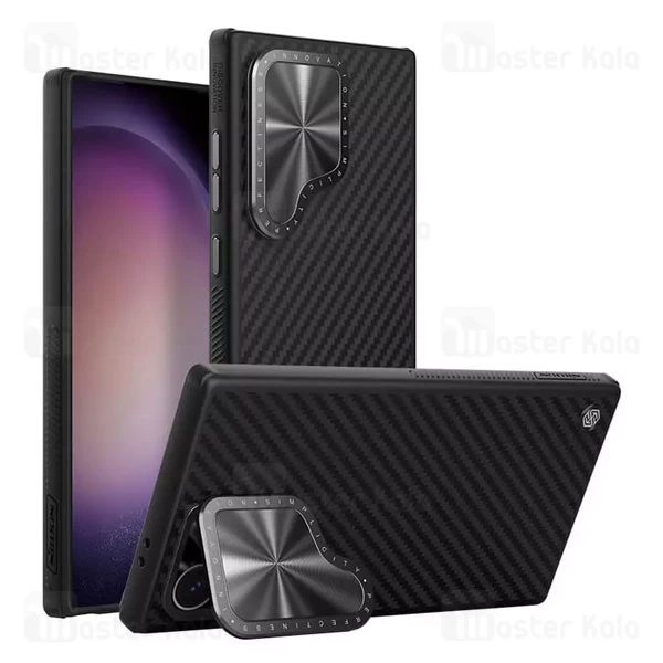 قاب محافظ سامسونگ Samsung Galaxy S24 Ultra Nillkin CarboProp Case دارای محافظ دوربین