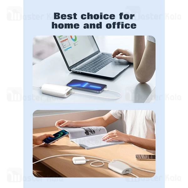 هاب شارژر 6 پورت الدینیو LDNIO A6573C توان 65 وات