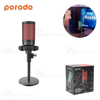میکروفون گیمینگ پرودو Porodo PDX519 RGB Condenser Microphone