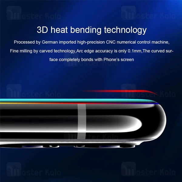 محافظ صفحه شیشه ای دورچسب تمام صفحه نیلکین شیائومی Xiaomi 14 Pro 3D CP+ Max