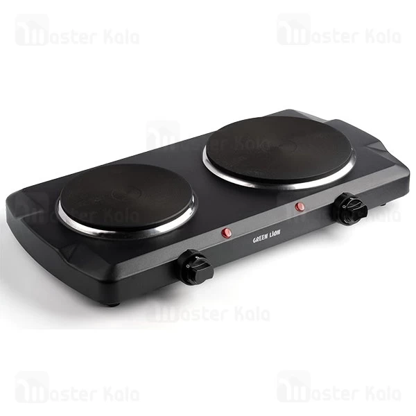 اجاق برقی دو صفحه گرین لاین Green Lion Portable Dual Electric Stove GNPTDLESTOVBK توان 2500 وات
