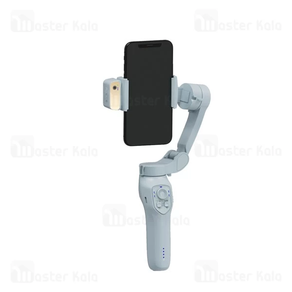 گیمبال و استبلایزر موبایل پرودو Porodo 3-Axis Gimbal P7C Pro Plus PD-AITGM با قابلیت تشخیص حرکت