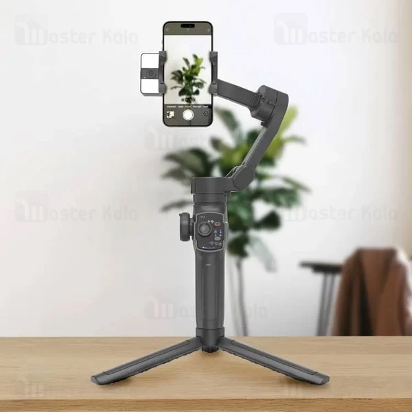 گیمبال و استبلایزر موبایل پرودو Porodo 3-Axis Gimbal P9 PD-AITGMP9 با قابلیت تشخیص حرکت