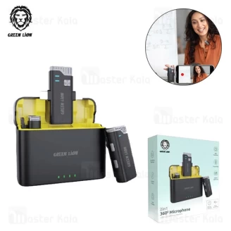 میکروفون بی سیم گرین لاین Green Lion 2in1 360 Microphone GN2IN1MIC360D