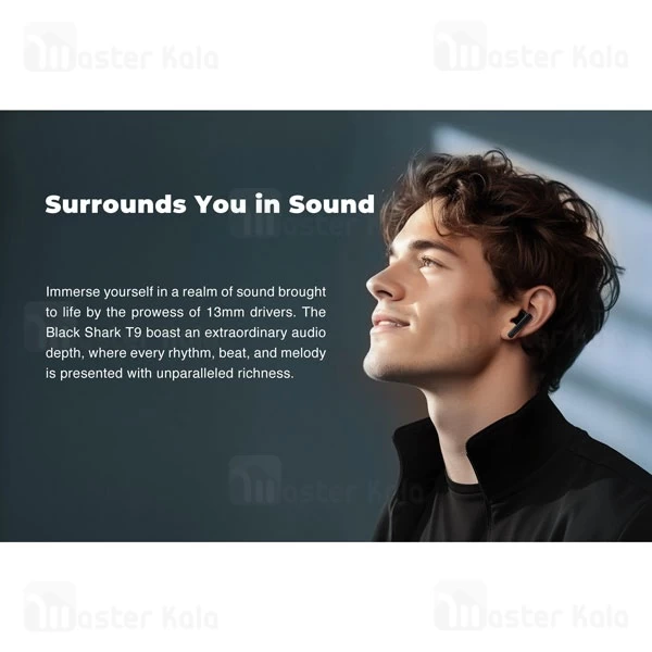 هندزفری بلوتوث دو گوش شیائومی Xiaomi Black Shark T9