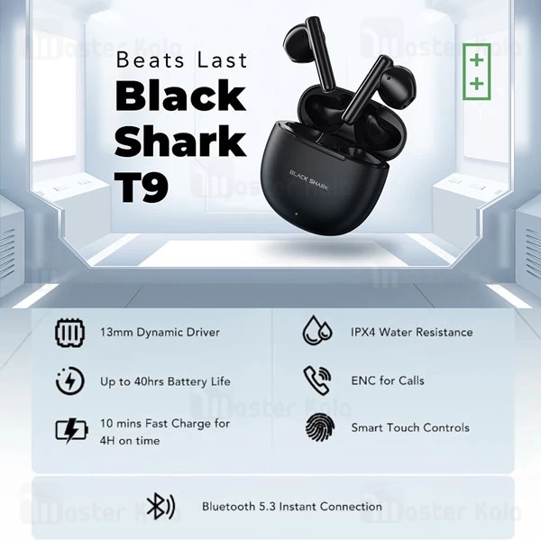 هندزفری بلوتوث دو گوش شیائومی Xiaomi Black Shark T9